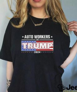 Simon Ateba Auto Workers For Trump 2024 shirt