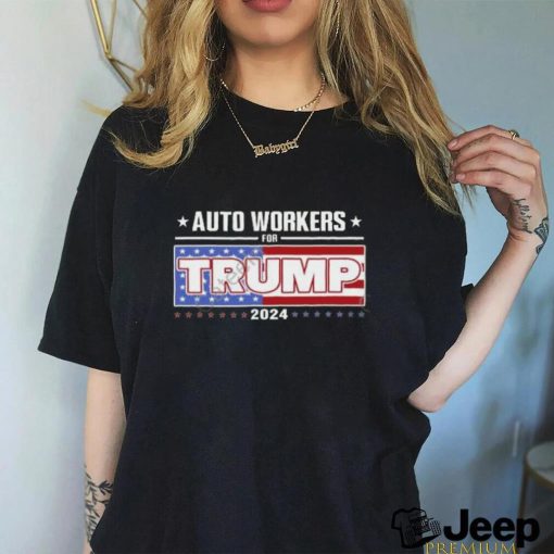 Simon Ateba Auto Workers For Trump 2024  shirt