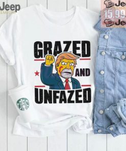 Simon family Donald Trump grazed and unfazed shirt