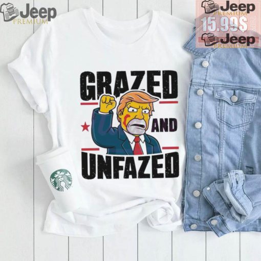 Simon family Donald Trump grazed and unfazed shirt