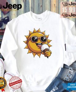 Siun eating ice cream Summer art shirt