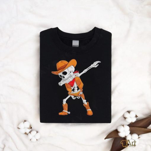 Skeleton Cowboy Dabbing Shirt