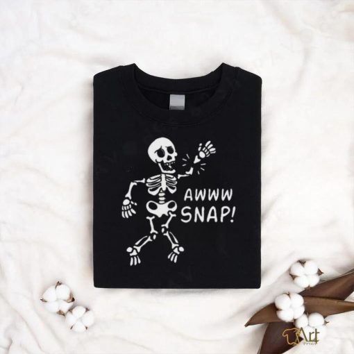 Skeleton Injury Wrist Surgery Recovery Aw Snap Broken Arm Shirt