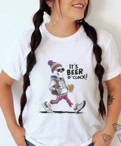 Skeleton It’s Beer O’clock T Shirt