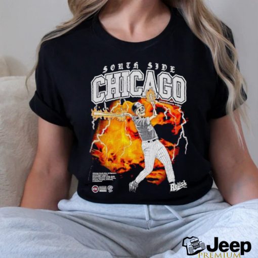 Skeleton South Side Chicago 2023 vintage baseball shirt