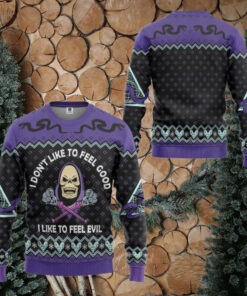 Skeletor He Man Ugly Christmas Sweater, Masters Of The Universe Xmas Sweater