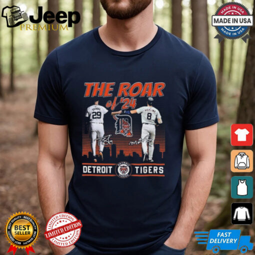 Skubal And Vierling The Roar Of 24 Detroit Tigers Signatures Shirt