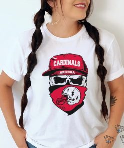 Skull Cardinals Football NFL Team Shirt