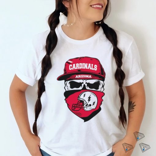 Skull Cardinals Football NFL Team Shirt