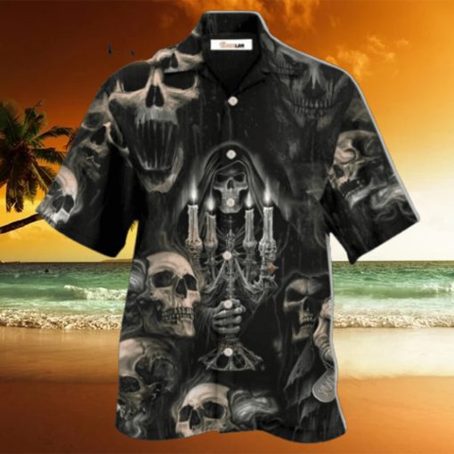 Skull Horror Skull Movies Hawaiian Shirt