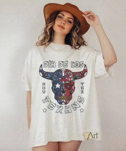 Skull Houston Astros Dia De Los Texans Shirt