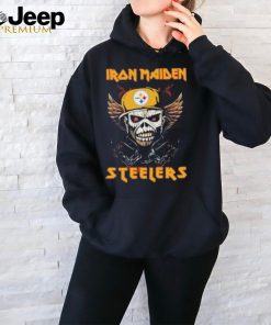 Skull Iron Maiden Pittsburgh Steelers 2024 shirt
