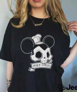 Skull Mickey Public Domain T shirt