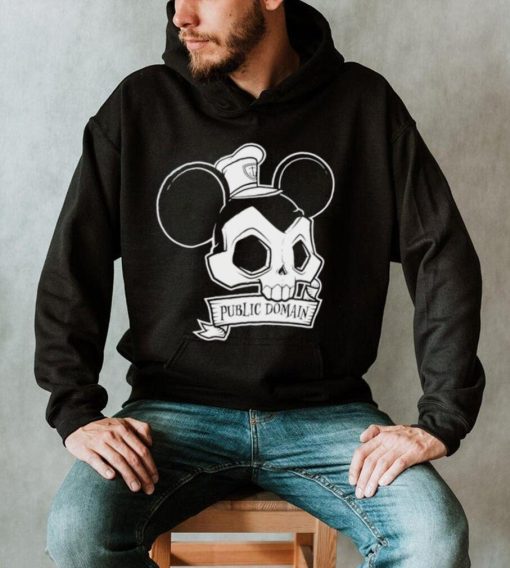 Skull Mickey public domain shirt