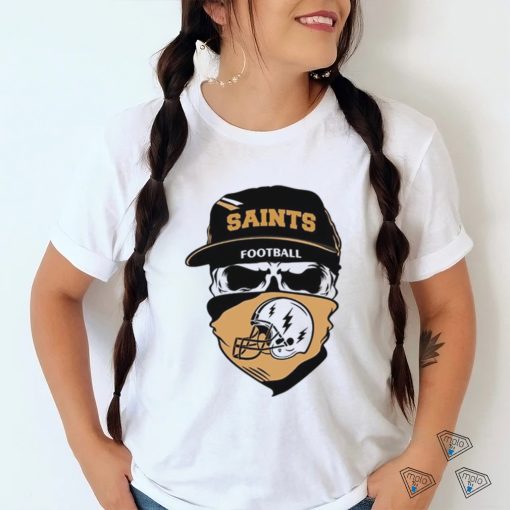 Skull Saints Football NFL Team Shirt