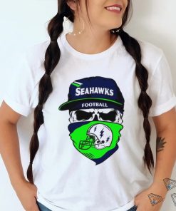 Skull Seahawks Football NFL Team Shirt