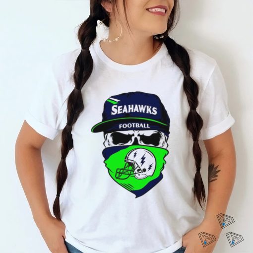 Skull Seahawks Football NFL Team Shirt