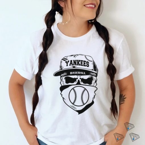 Skull Yankees Football NFL Team Shirt