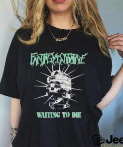 Skull cage waiting to die shirt