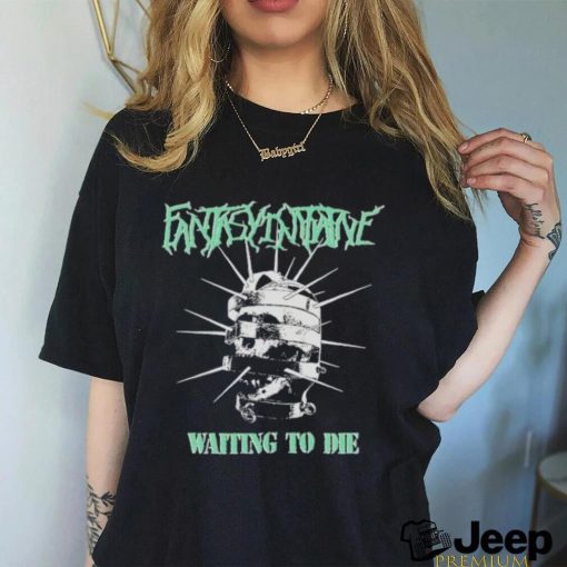 Skull cage waiting to die shirt