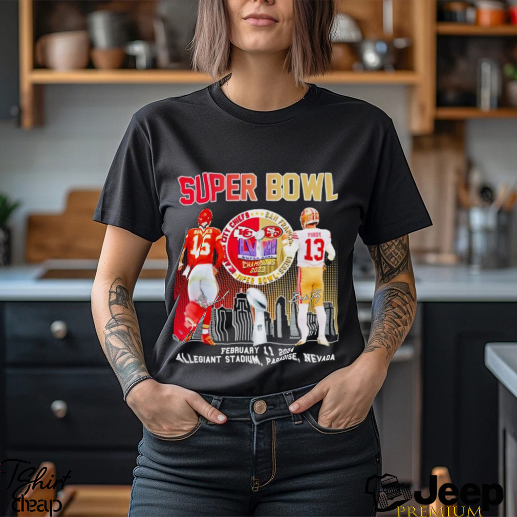 Super Bowl Champion Apparel 2023 T shirt, Patrick Mahomes T Shirt - teejeep