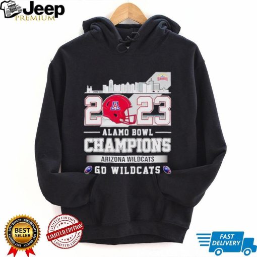 Skyline city 2023 Alamo Bowl Champions Arizona Wildcats go Wildcats shirt