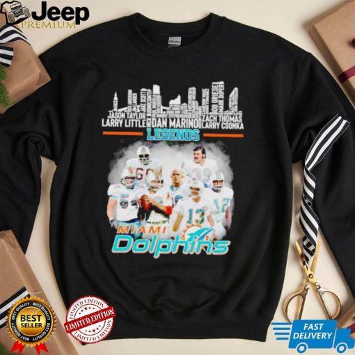 Skyline city Legends Miami Dolphins shirt