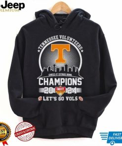 Skyline city Tennessee Volunteers Cheez It Citrus Bowl Champions 2024 let’s go Vols shirt