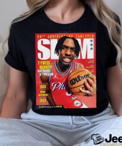 Slamonline Slam 248 Tyrese Maxey Catch Me If You Can shirt