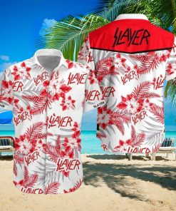 Slayer Band White And Red 2024 Summer Trending Hawaiian Shirt