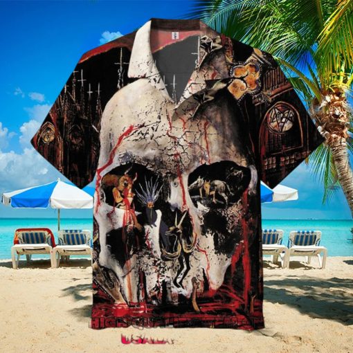 Slayer Metal South Of Heaven Unisex Hawaiian Shirt