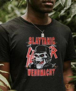 Slayer Slaytanic Wehrmacht World Tour 1989 Cotton Black Unisex T shirt