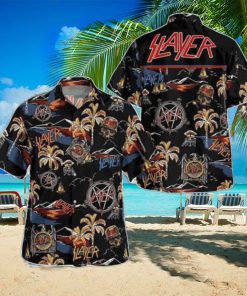 Slayer Tropical Tree And Flower Classic Logo 2024 Summer Trending Hawaii Shirt