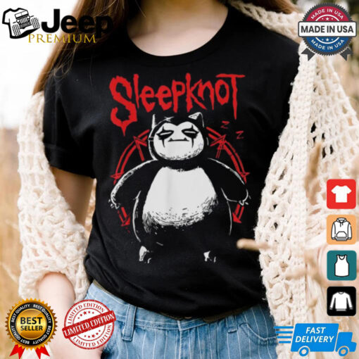 Sleepknot Snorlax Metal T shirts