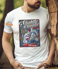 Slightly Stoopid Slightly Dirty Summer Tour 2024 Starts Tonight In Cleveland OH At Jacobs Pavilion On July 11 2024 Poster Art By Mark Sgarbossa Classic T Shirt