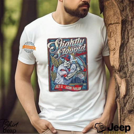 Slightly Stoopid Slightly Dirty Summer Tour 2024 Starts Tonight In Cleveland OH At Jacobs Pavilion On July 11 2024 Poster Art By Mark Sgarbossa Classic T Shirt