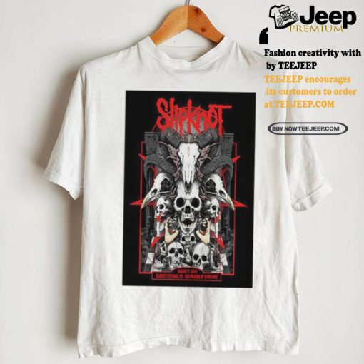 Slipknot The Pavilion At Star Lake In Burgettstown PA Aug 7 2024 Poster shirt