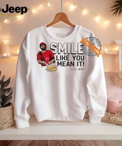 Smile like you mean it Rece Hinds Cincinnati Reds shirt