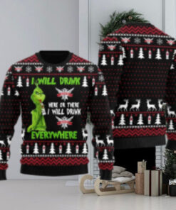 Smirnoff Will Drink Everywhere Ugly Sweater