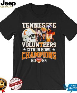 Smokey and helmet Tennessee Volunteers Citrus Bowl Champions 2024 shirt