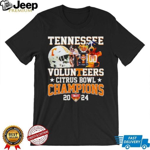 Smokey and helmet Tennessee Volunteers Citrus Bowl Champions 2024 shirt