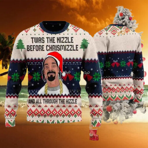 Snoop Dogg Before Chrismizzle Chirstmas Gifts 2024 Xmas For Family And Friends Ugly Sweater