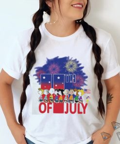 Snoopy And Charlie Brown Peanuts 4th Of July Shirt