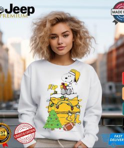 Snoopy And Woodstock Gift Los Angeles Chargers Football Merry Christmas 2024 shirt