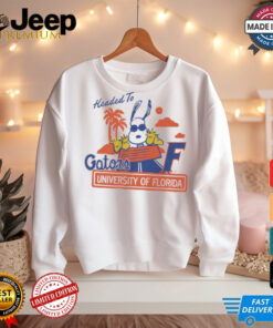 Snoopy And Woodstock Peanuts x Florida Gators Headed To UF University Of Florida t shirt