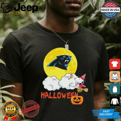 Snoopy Carolina Panthers NFL Halloween 2024 Shirt