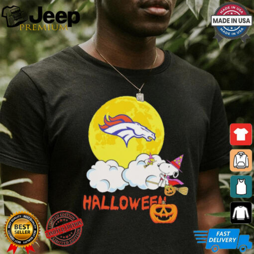 Snoopy Denver Broncos NFL Halloween 2024 Shirt