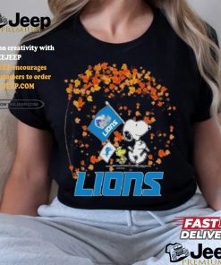 Snoopy Detroit Lions Fall Shirt