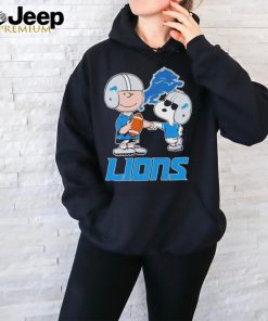 Snoopy Detroit Lions Unisex T Shirt