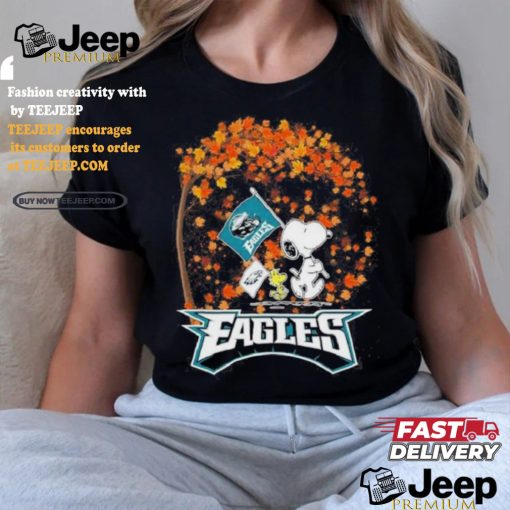 Snoopy Eagles Philadelphia Fall Shirt